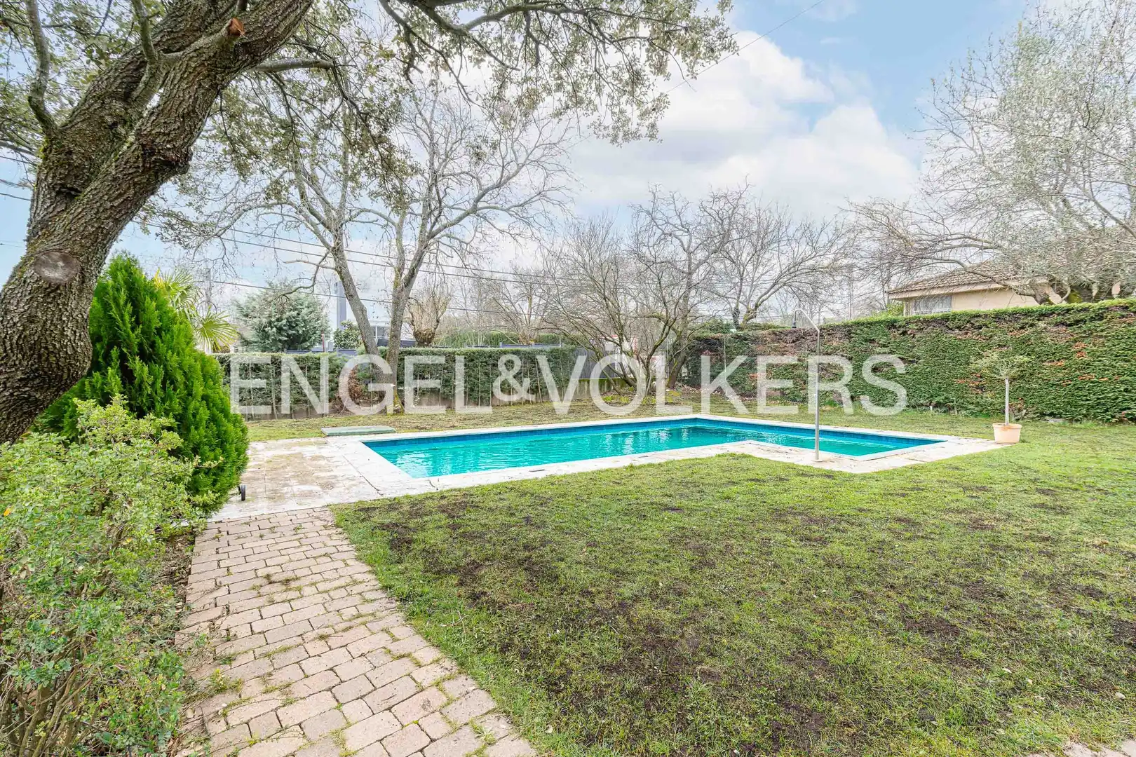 Piscina de Casa o xalet en venda en Galapagar amb Calefacció, Jardí privat i Piscina