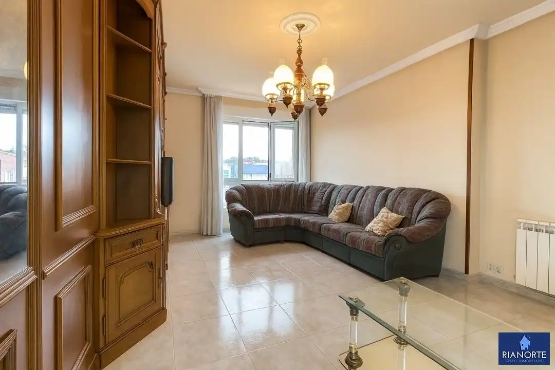 Sala de estar de Piso en venta en Gozón con Calefacción y Amueblado
