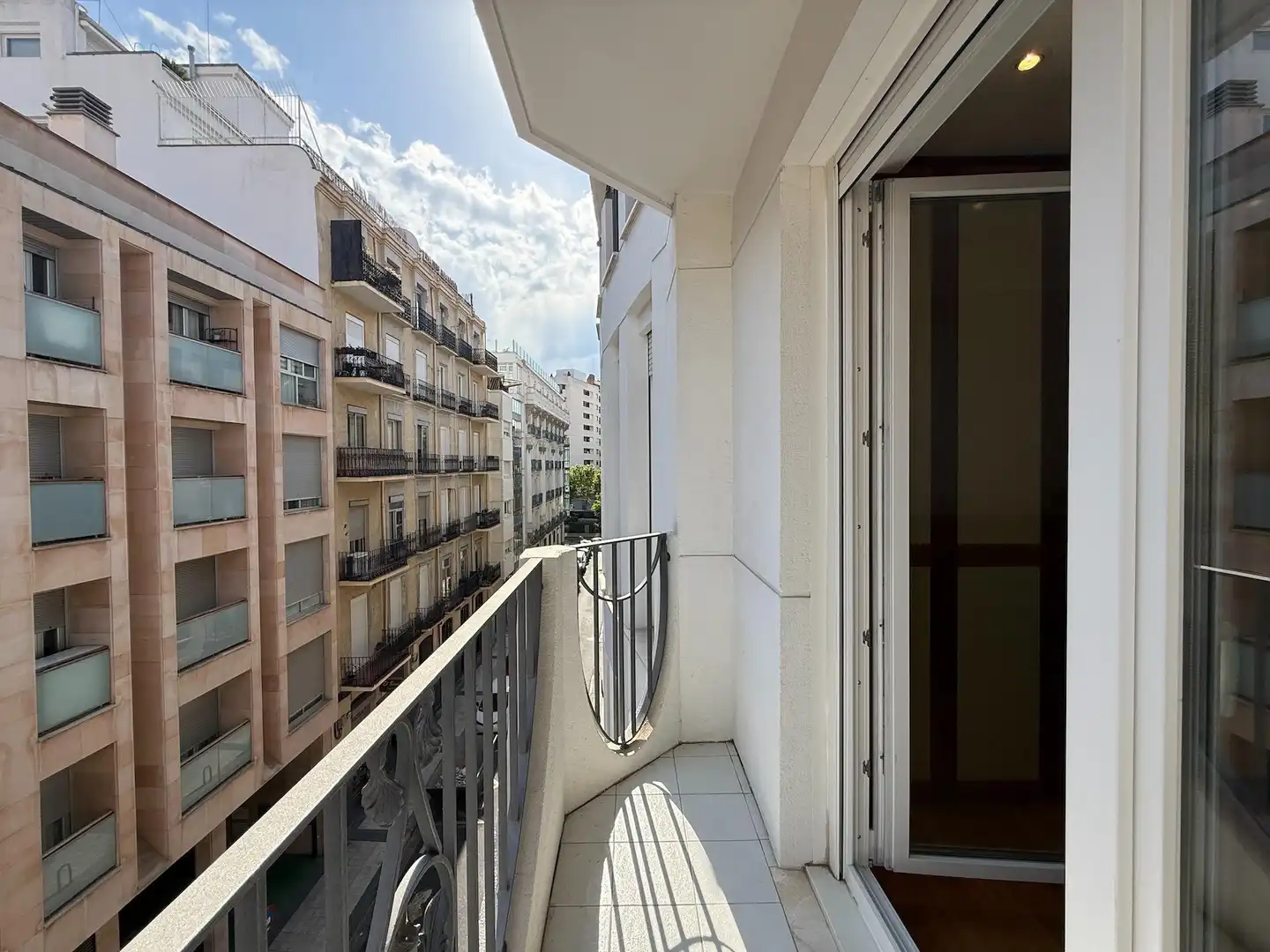 Terraza de Piso de alquiler en Zaragoza con Aire acondicionado, Calefacción y Parquet