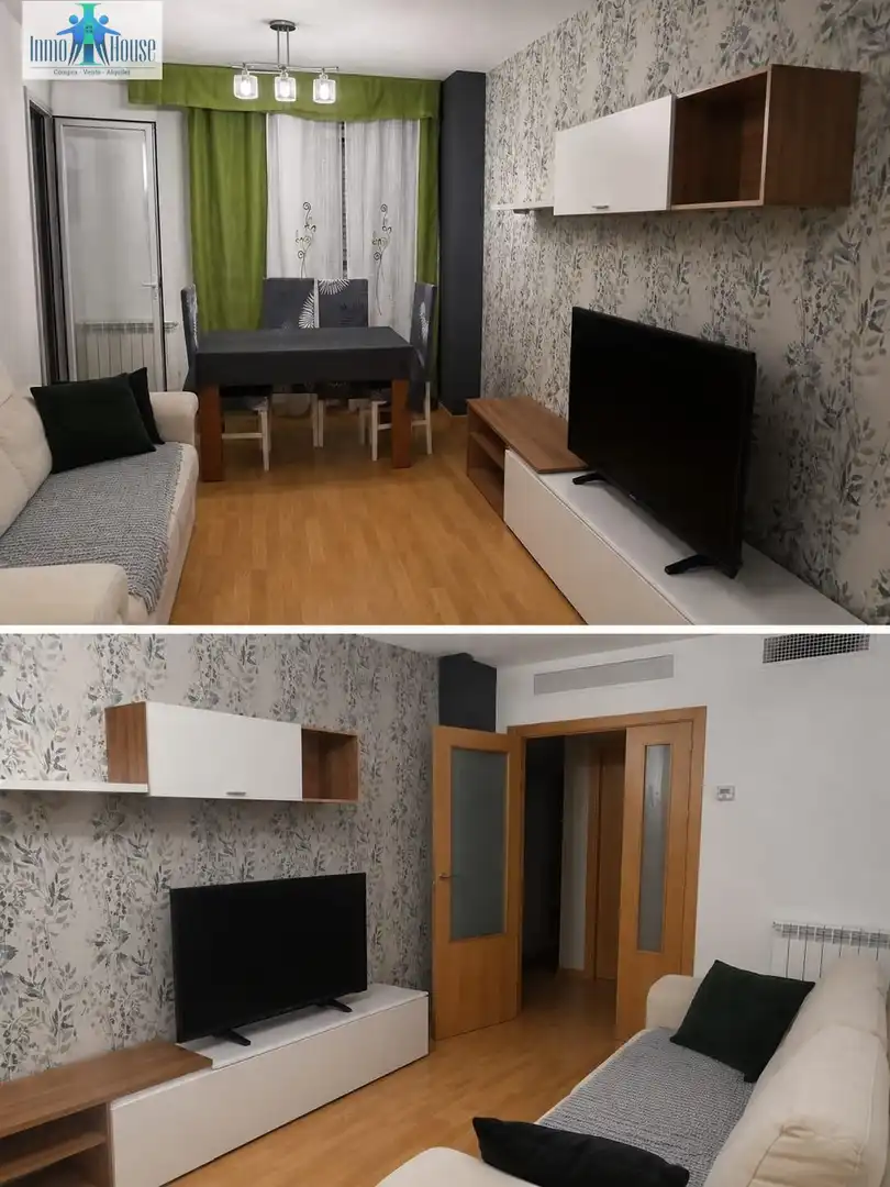 Sala de estar de Piso en venta en Albacete con Aire acondicionado, Calefacción y Terraza