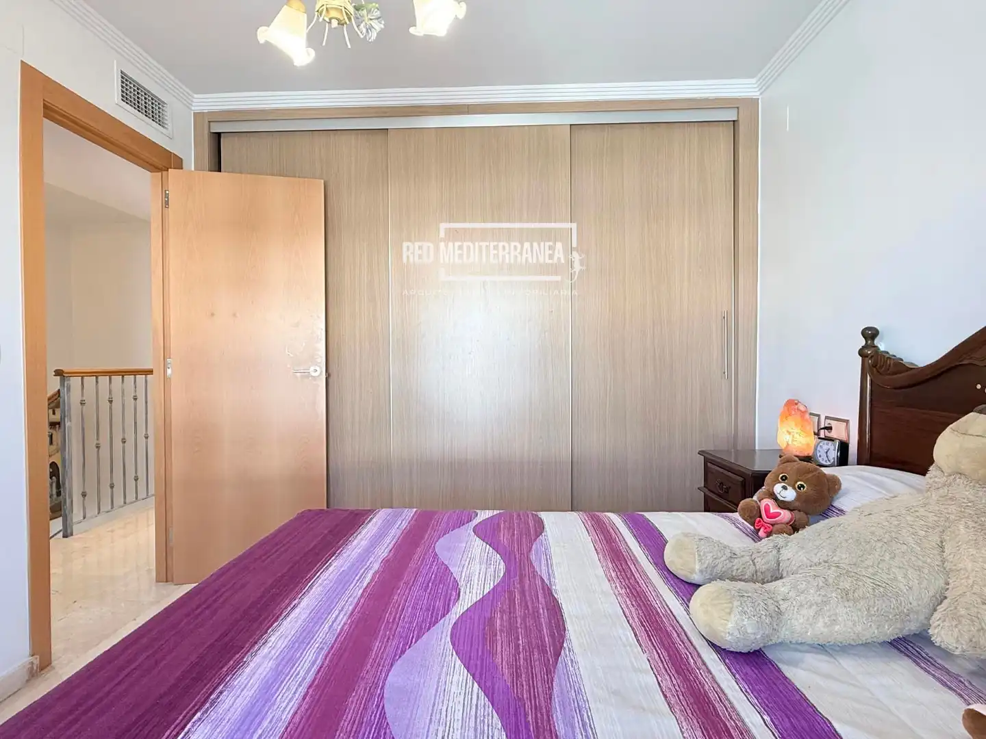 Habitación de Casa adosada en venta en Daimús con Aire acondicionado, Calefacción y Jardín privado
