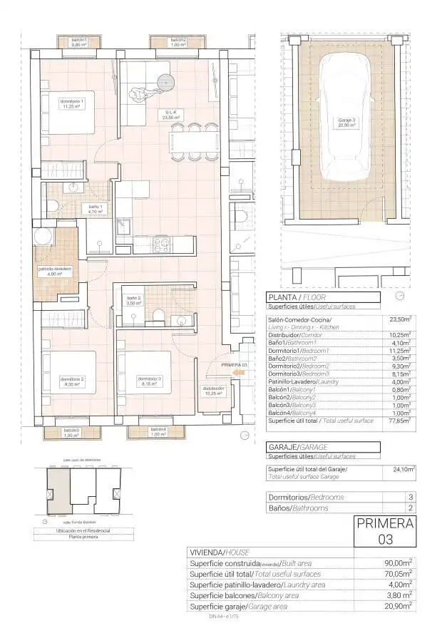 Apartament amb terrassa en venda a Hondón de las Nieves / El Fondó de les Neus, imagen 10