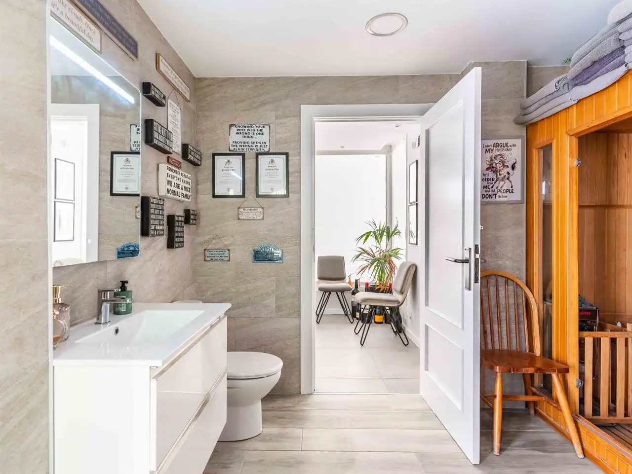 Bathroom of Houses for sale in Garrucha  with Heating, Private garden and Storage room