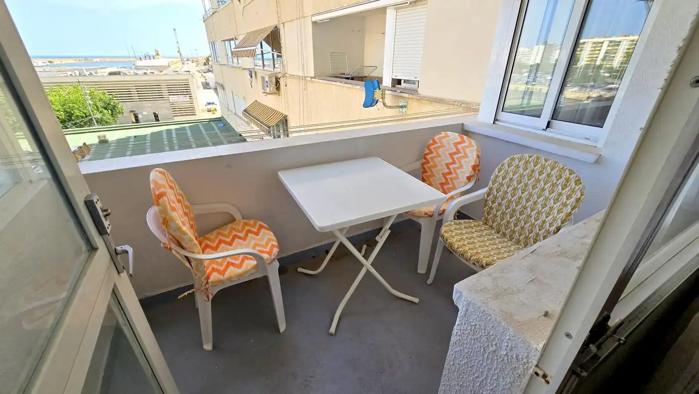 Terrassa de Apartament de lloguer en Gandia amb Terrassa i Moblat