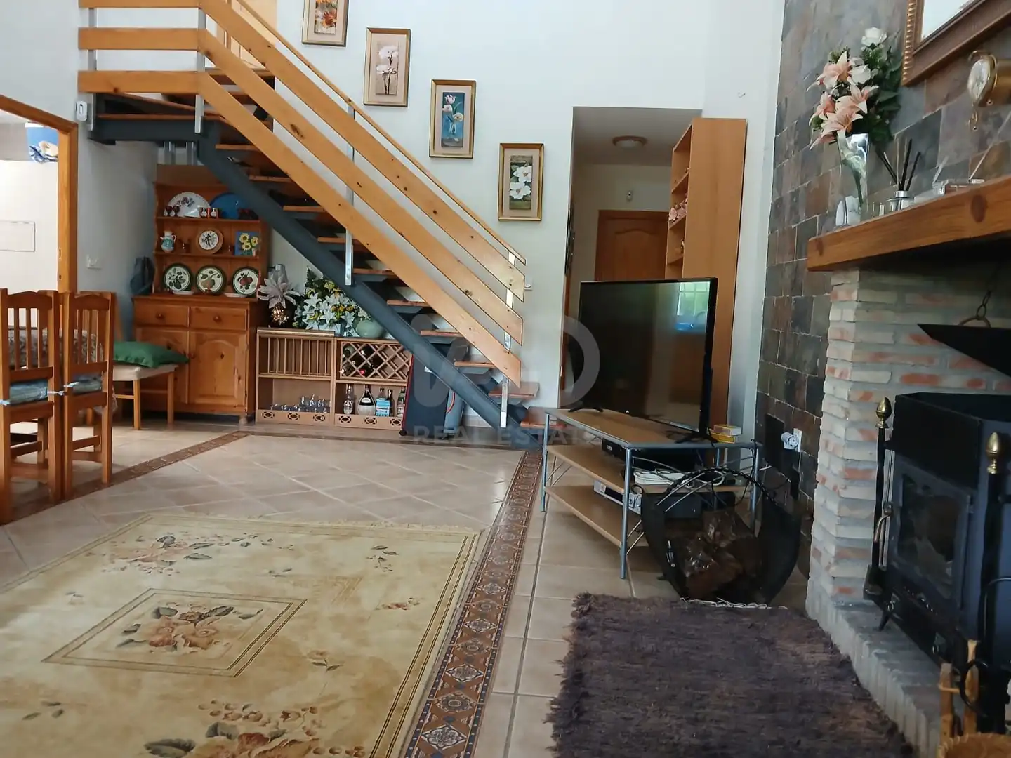 Sala de estar de Casa o chalet en venta en Calasparra con Terraza y Piscina
