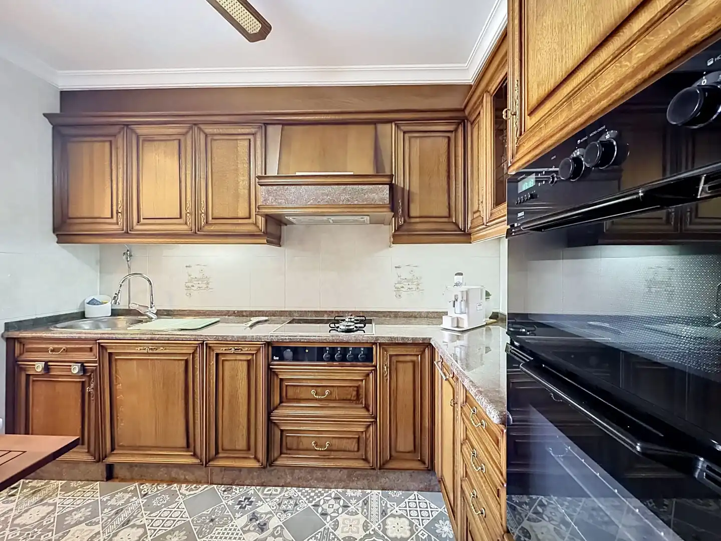 Kitchen of Flat for sale in Ribadumia  with Heating and Terrace