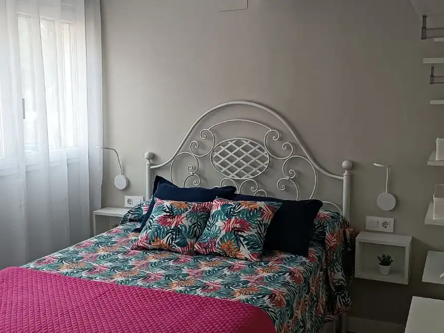 Bedroom of Apartments for rent in El Campello  with Air Conditioner, Heating and Parquet flooring