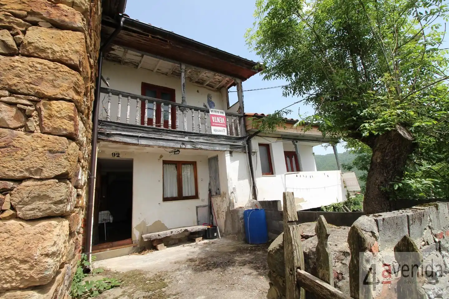 Vista exterior de Finca rústica en venta en Quirós con Terraza