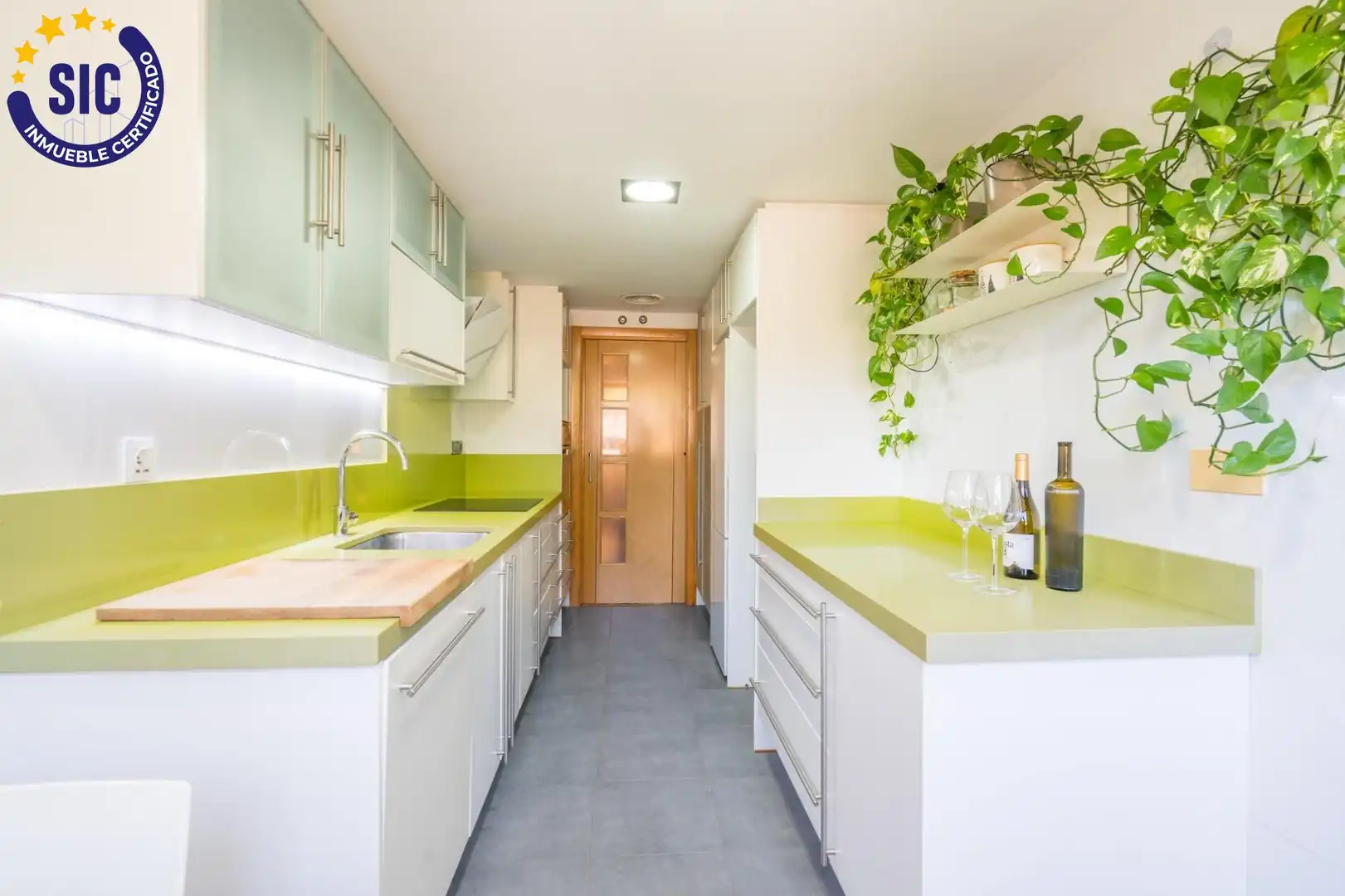 Cocina de Ático en venta en Tavernes de la Valldigna con Aire acondicionado, Calefacción y Terraza
