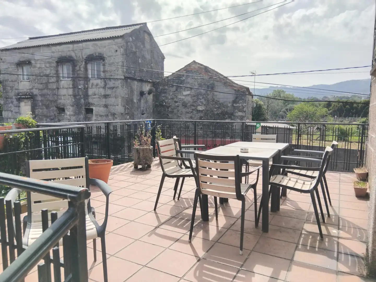 Terrasse von Haus oder Chalet zum Verkauf in Vigo  mit Privatgarten, Möbliert und Balkon