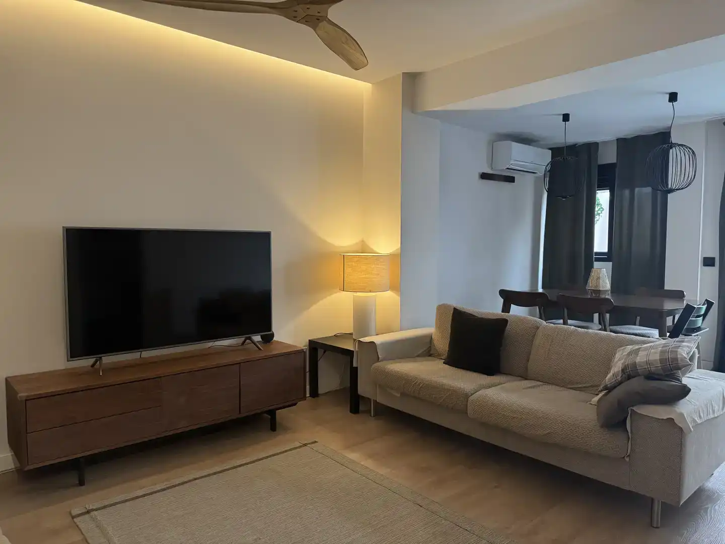 Sala de estar de Piso en venta en  Valencia Capital con Aire acondicionado