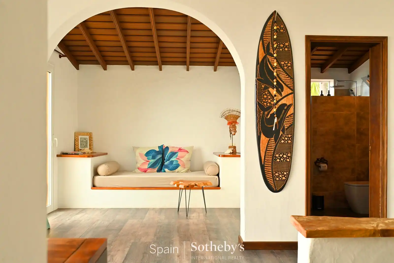 Sala de estar de Casa o chalet en venta en Los Llanos de Aridane con Aire acondicionado, Calefacción y Jardín privado