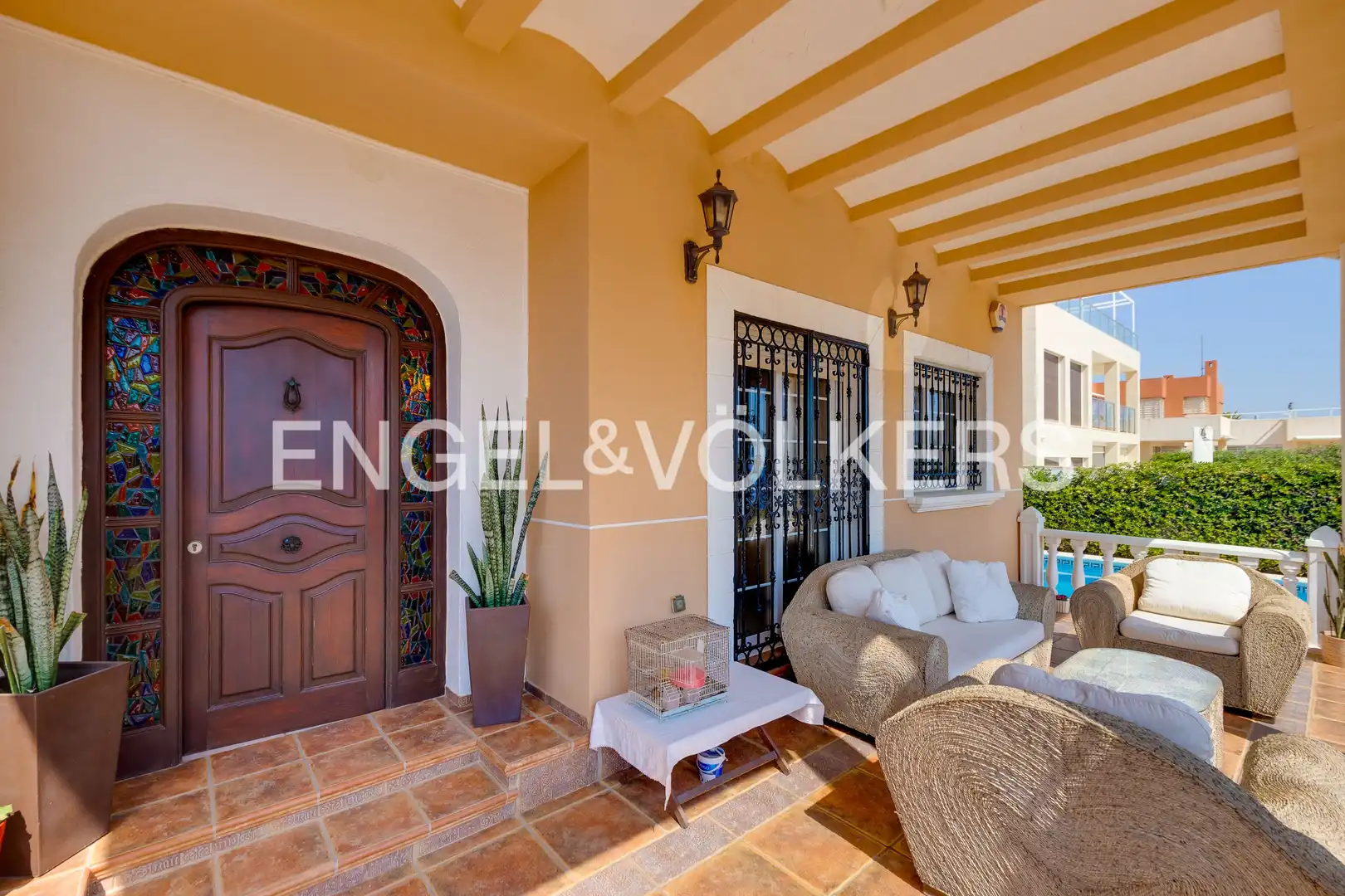 Terraza de Finca rústica en venta en Torrevieja con Aire acondicionado, Calefacción y Jardín privado