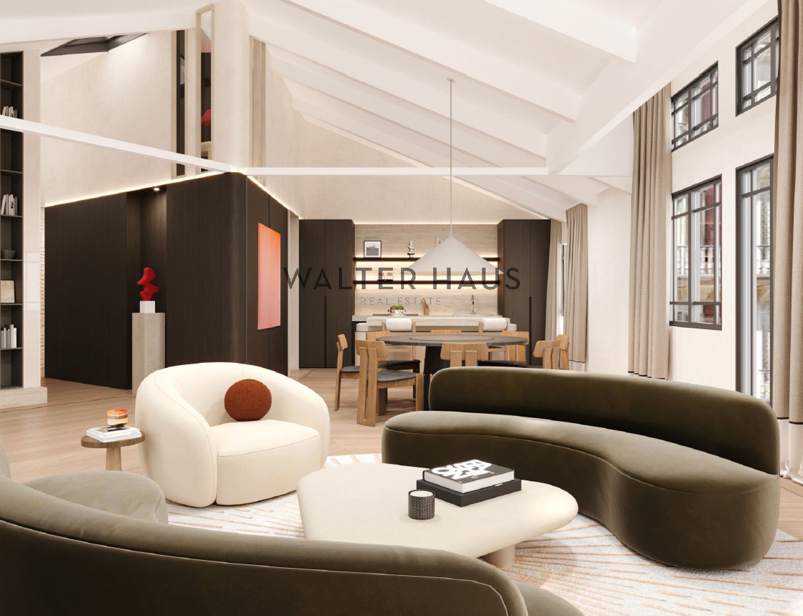 Sala de estar de Piso en venta en  Madrid Capital con Aire acondicionado, Calefacción y Horno