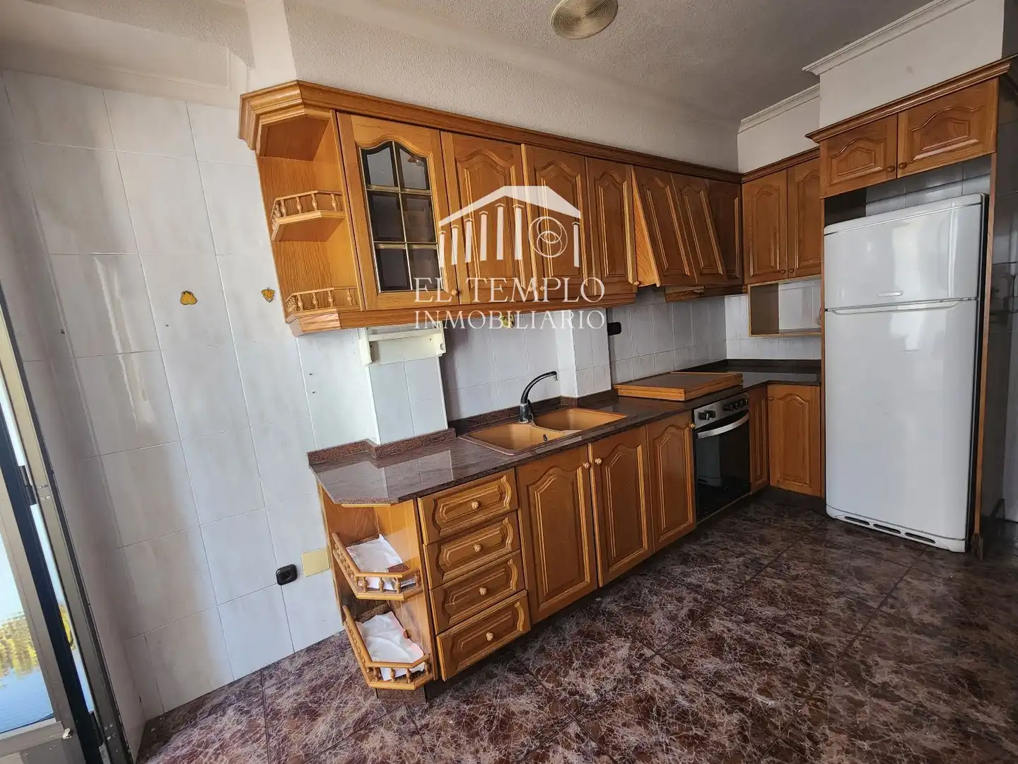 Cuina de Casa adosada en venda en Onil amb Aire condicionat