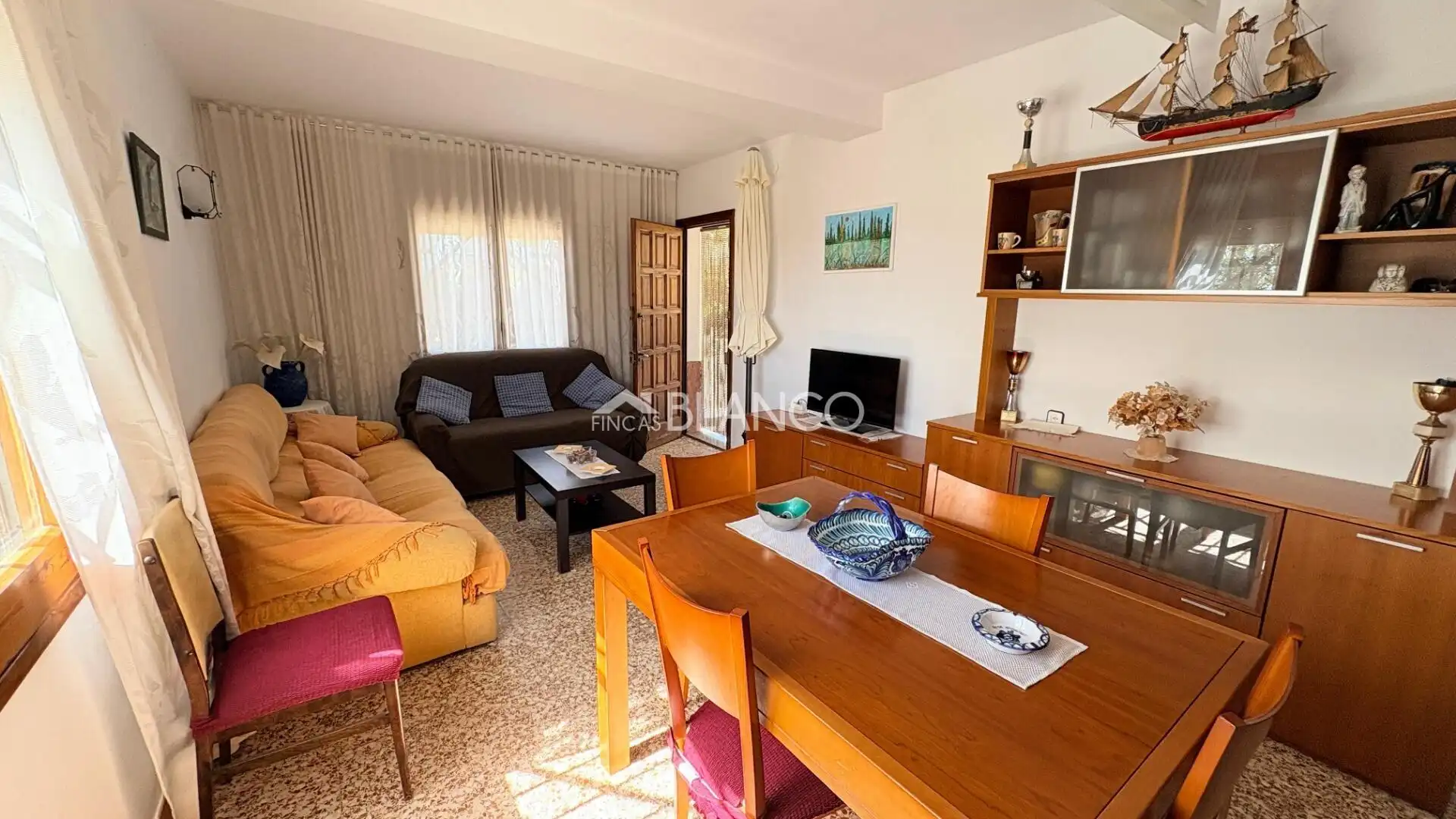 Sala d'estar de Casa o xalet en venda en Piera amb Jardí privat