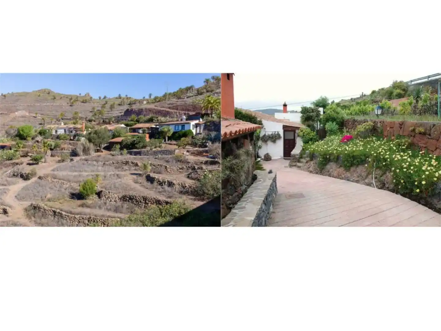 Jardín de Finca rústica en venta en Alajeró con Aire acondicionado, Jardín privado y Amueblado