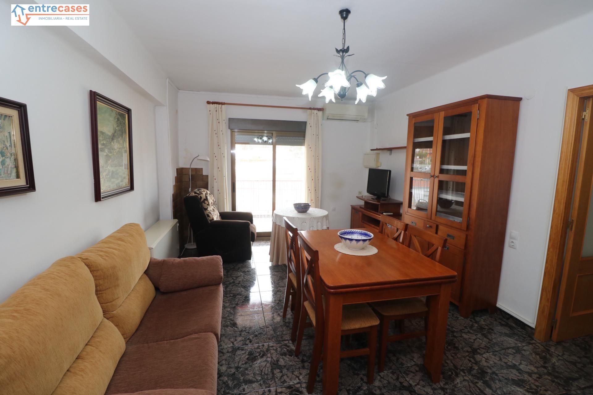 Sala de estar de Piso en venta en Viver con Aire acondicionado, Amueblado y Balcón
