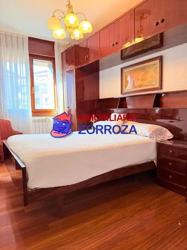 Bedroom of Flat for sale in Bilbao   with Heating and Furnished