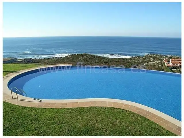 Swimming pool of Houses for sale in Baiona  with Air Conditioner, Private garden and Parquet flooring