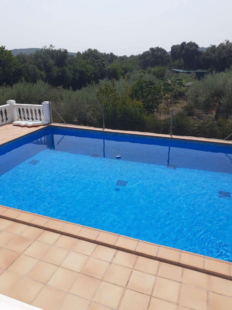 Piscina de Casa o chalet de alquiler en Càlig con Aire acondicionado y Amueblado