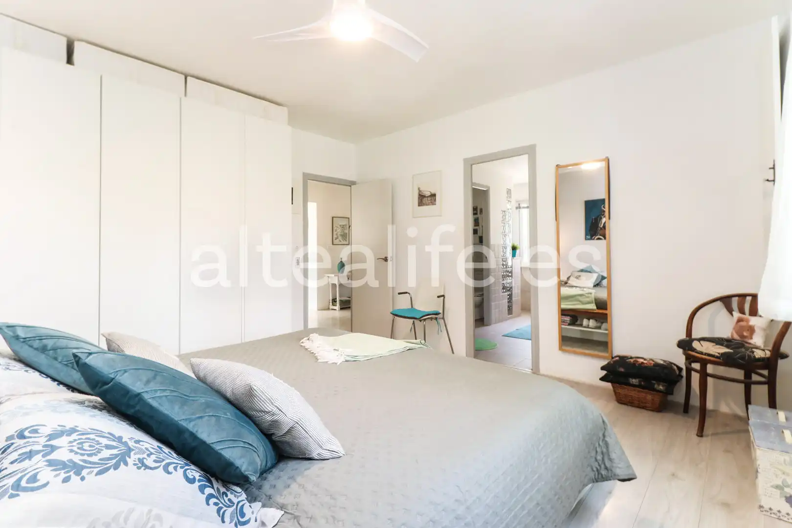 Dormitori de Casa o xalet en venda en Altea amb Aire condicionat, Jardí privat i Terrassa