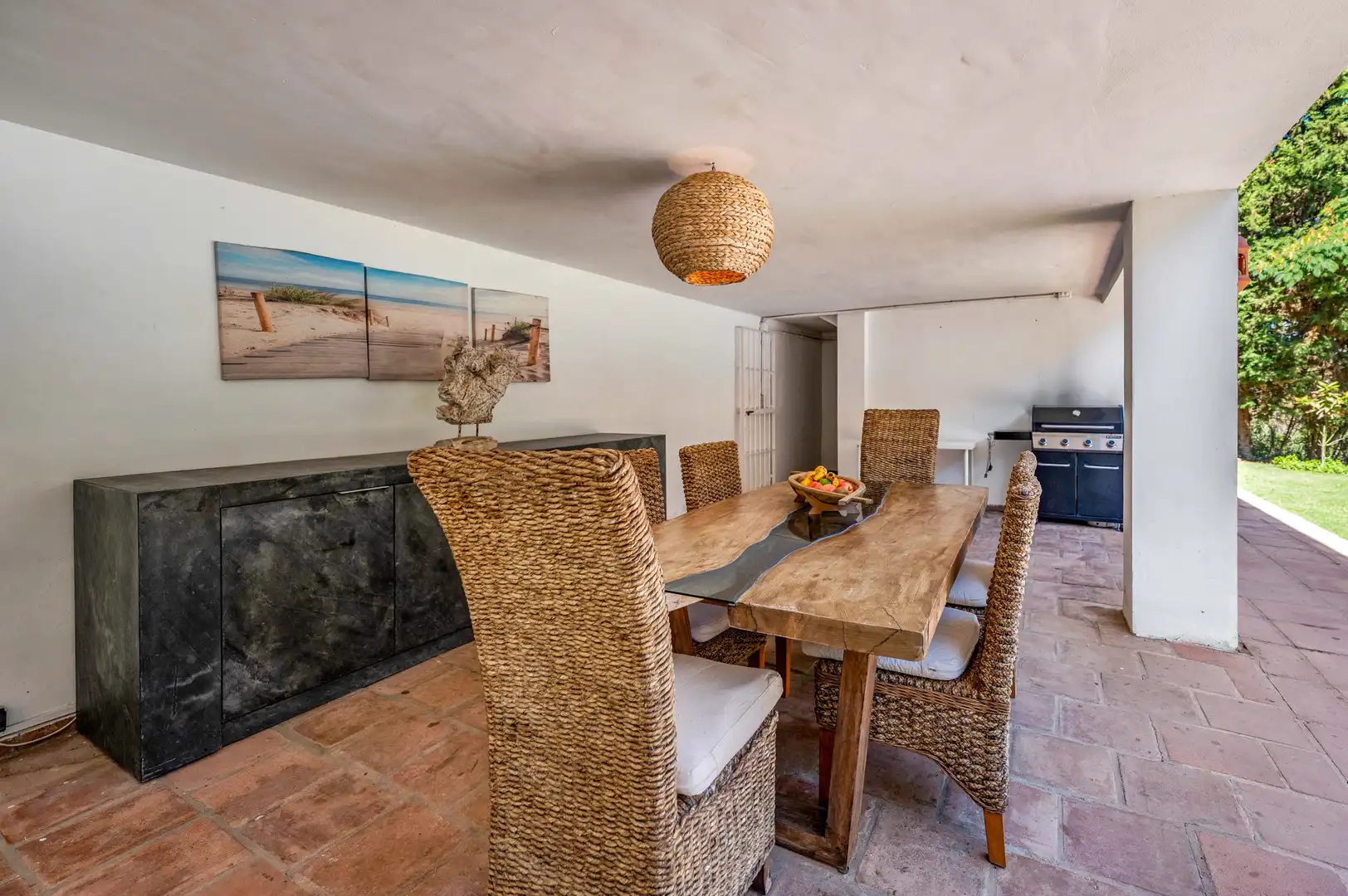 Comedor de Casa o chalet en venta en Sotogrande con Aire acondicionado, Jardín privado y Terraza