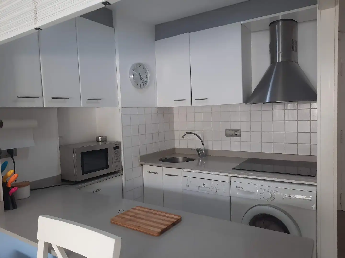 Cocina de Apartamento de alquiler en Salou con Calefacción, Terraza y Piscina