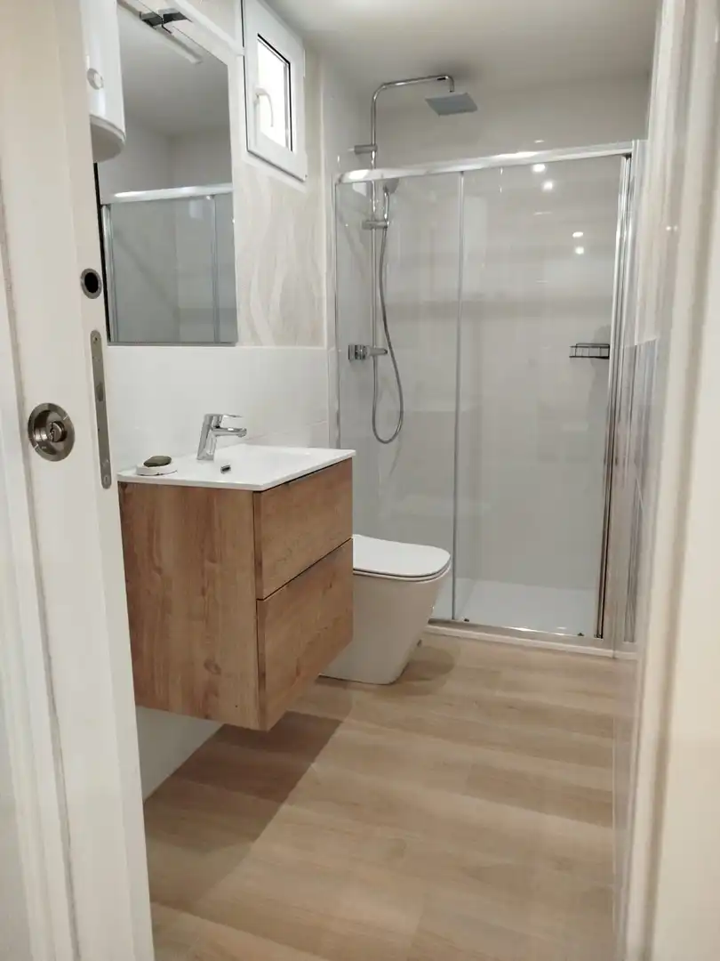 Badezimmer von Wohnungen zur Miete in Villanueva de la Cañada mit Heizung und Parkett