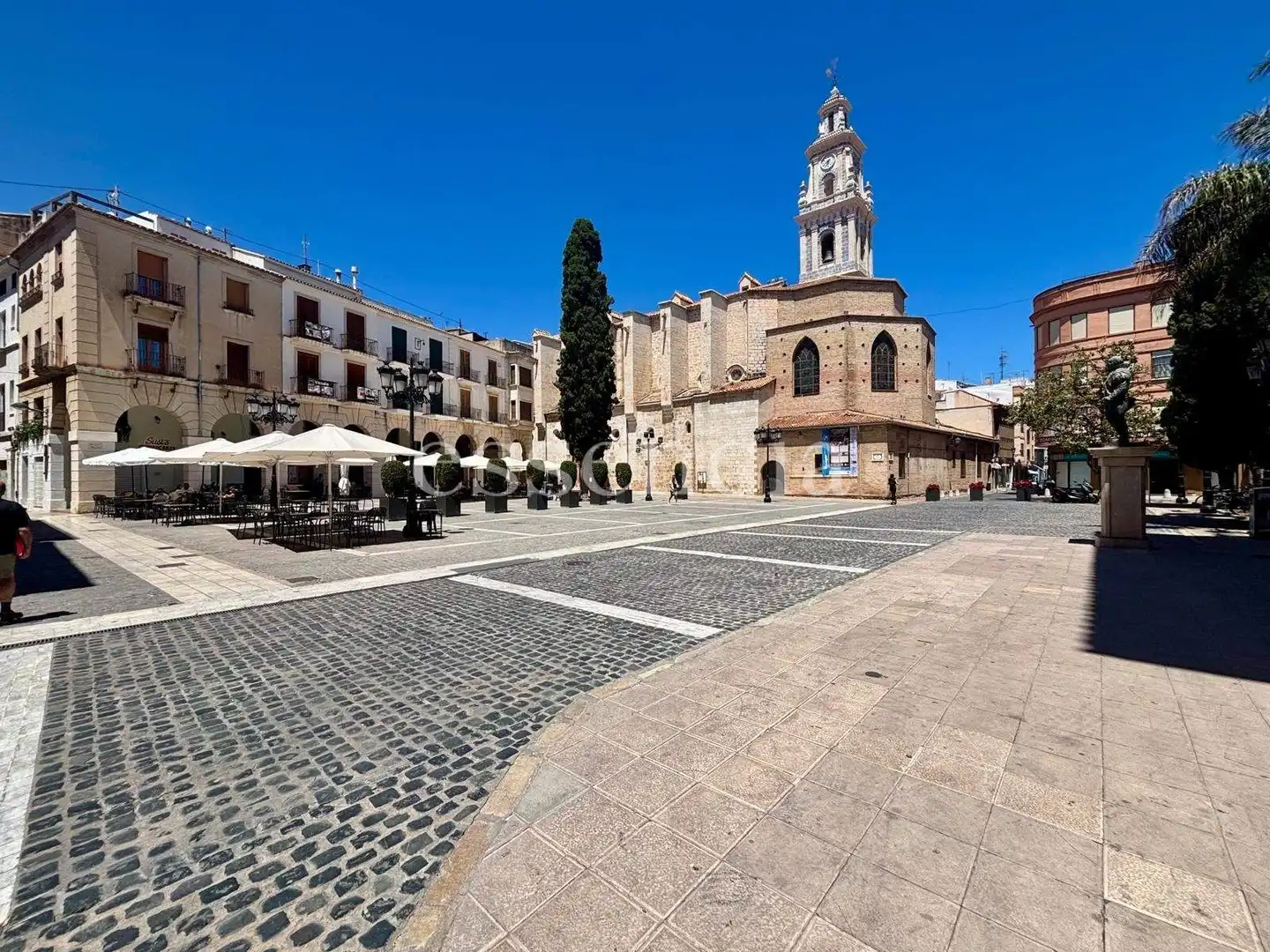 Exterior view of Flat for sale in Gandia  with Air Conditioner, Terrace and Balcony