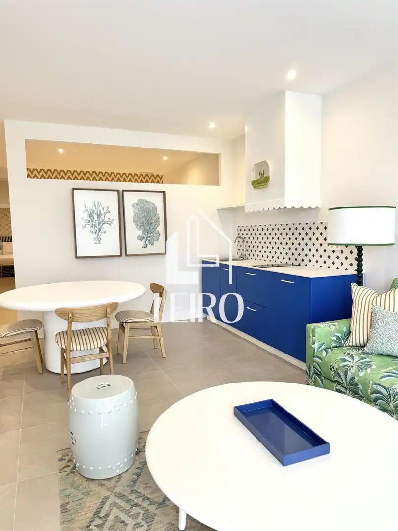 Cuina de Apartament en venda en Vilagarcía de Arousa amb Calefacció, Terrassa i Moblat