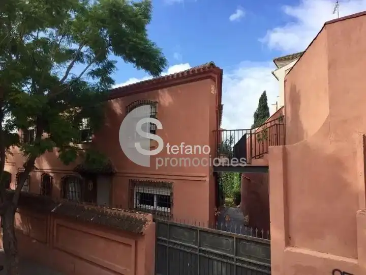 Exterior view of Detached homes for rent in Málaga  with Air Conditioner, Private garden and Terrace