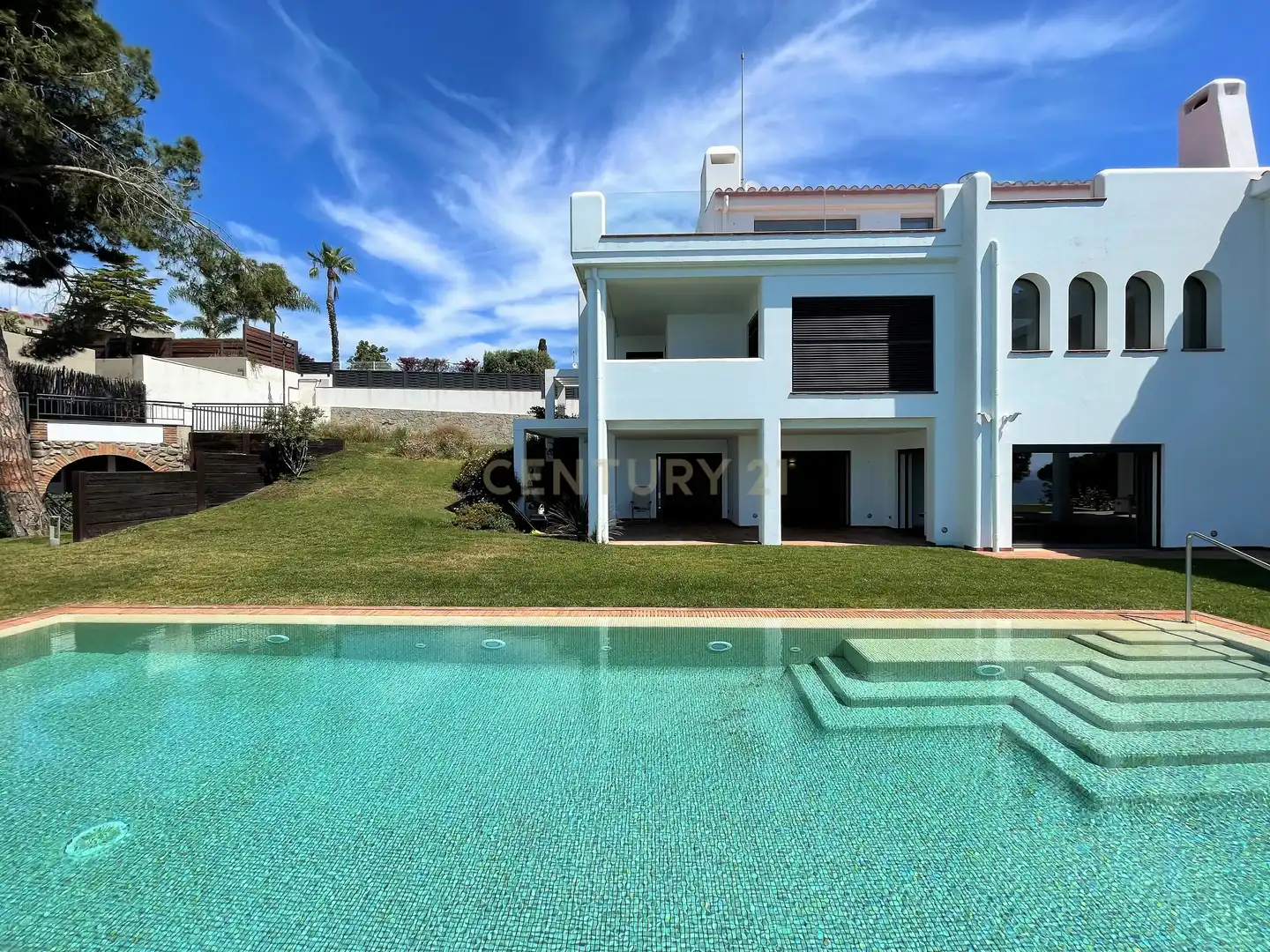 Vista exterior de Casa o chalet en venta en Arenys de Mar con Jardín privado