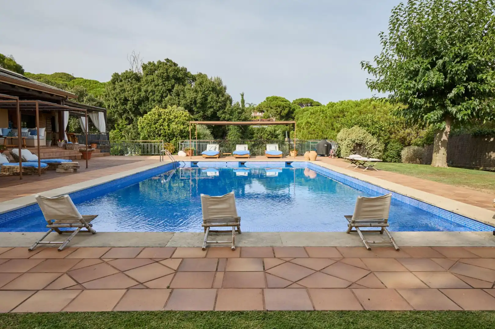 Piscina de Casa o xalet en venda en Sant Andreu de Llavaneres amb Calefacció, Jardí privat i Terrassa