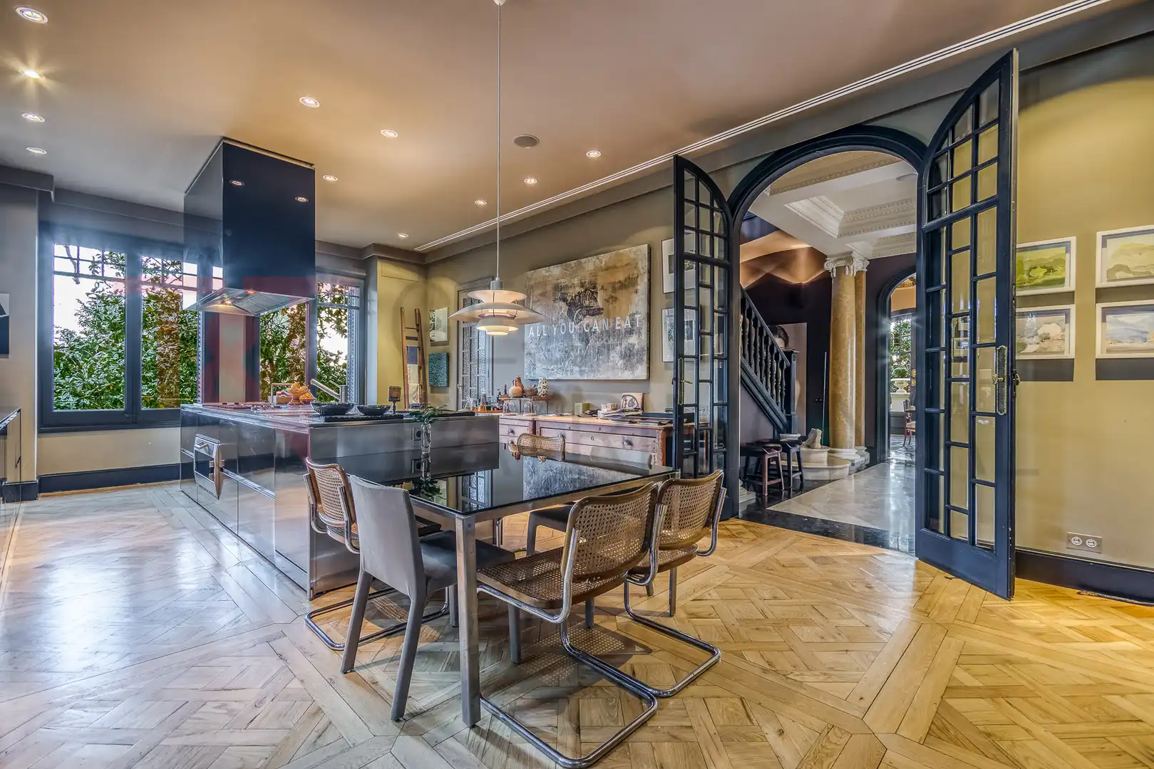 Comedor de Casa o chalet en venta en Cardedeu con Aire acondicionado, Calefacción y Jardín privado