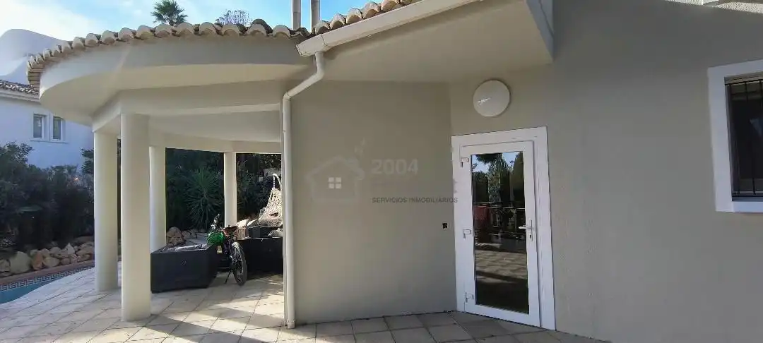 Terraza de Casa o chalet en venta en Callosa d'en Sarrià con Aire acondicionado, Jardín privado y Terraza