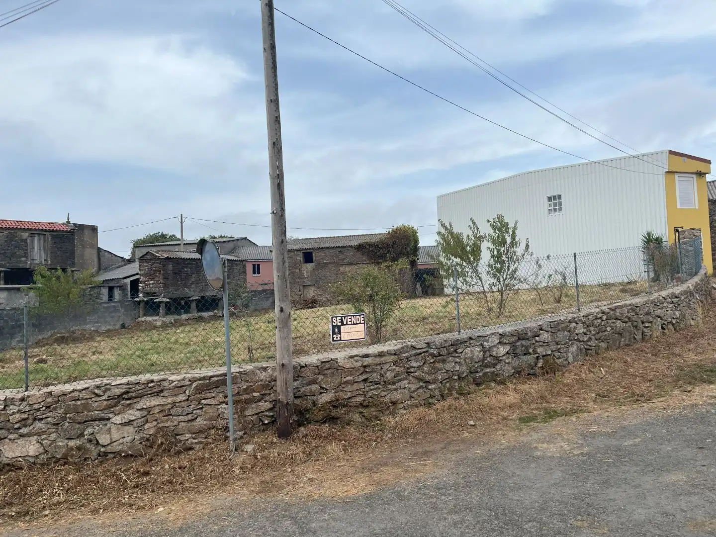 Vista exterior de Residencial en venta en Santa Comba