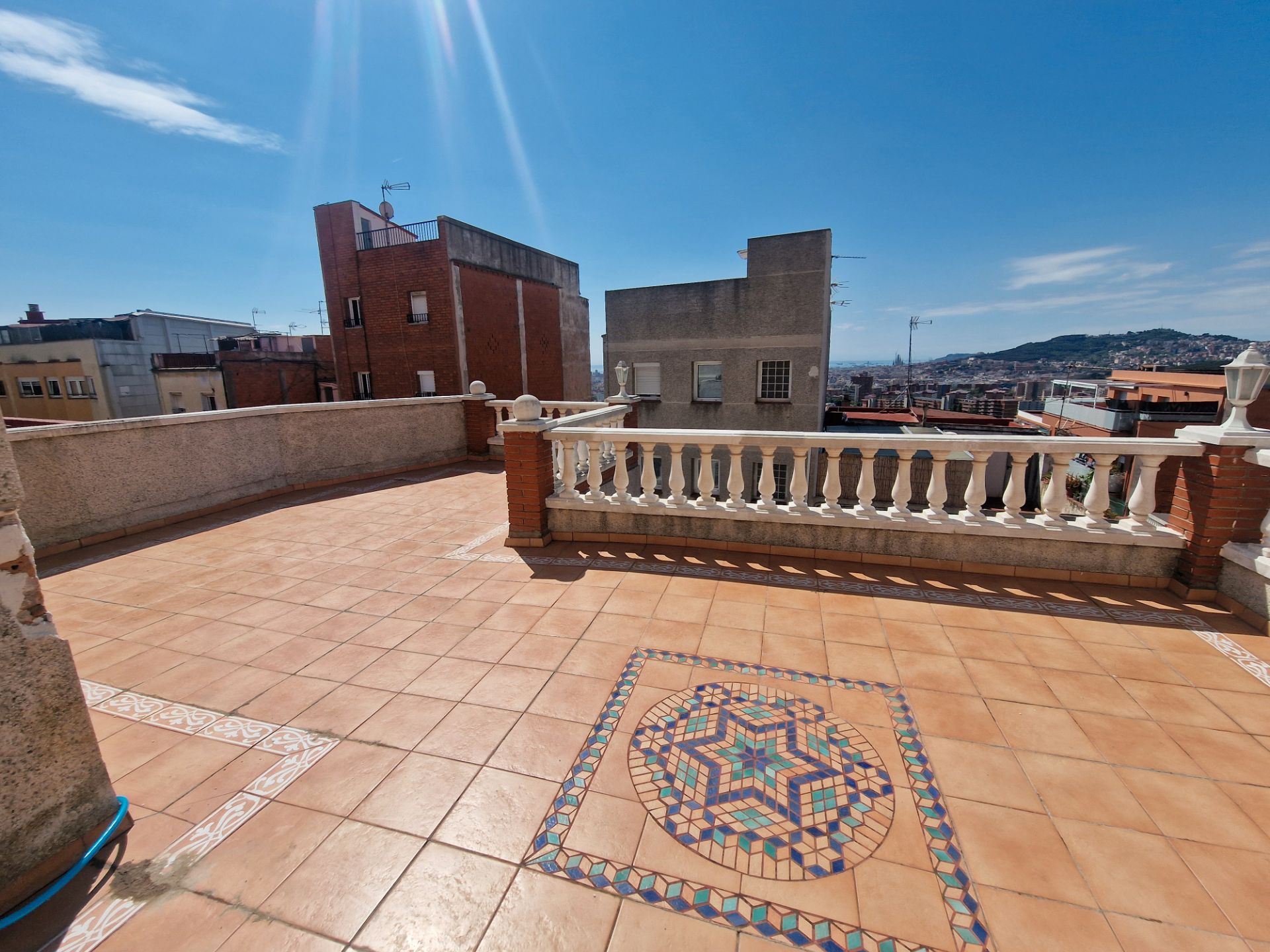 Terrace of House or chalet for sale in  Barcelona Capital  with Parquet flooring and Terrace