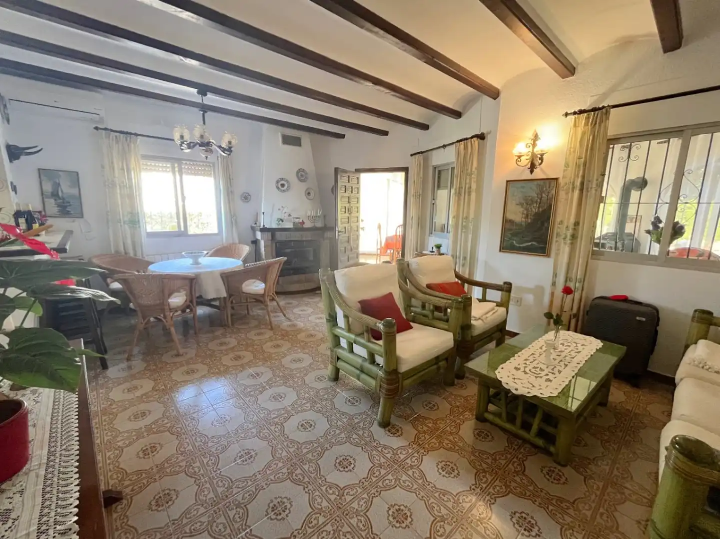Living room of Houses for sale in Els Poblets  with Heating, Terrace and Storage room