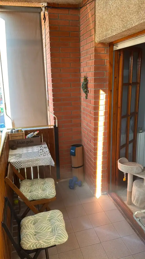 Terraza de Piso en venta en Malgrat de Mar con Calefacción, Horno y Microondas