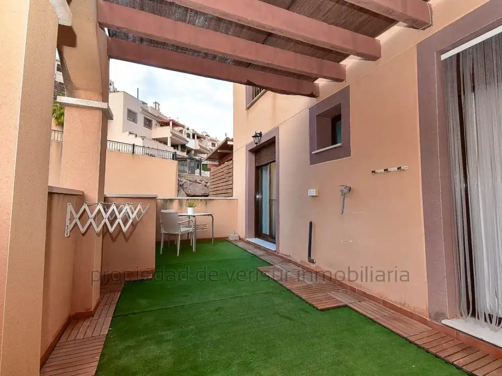 Terraza de Apartamento de alquiler en Águilas con Jardín privado, Terraza y Piscina