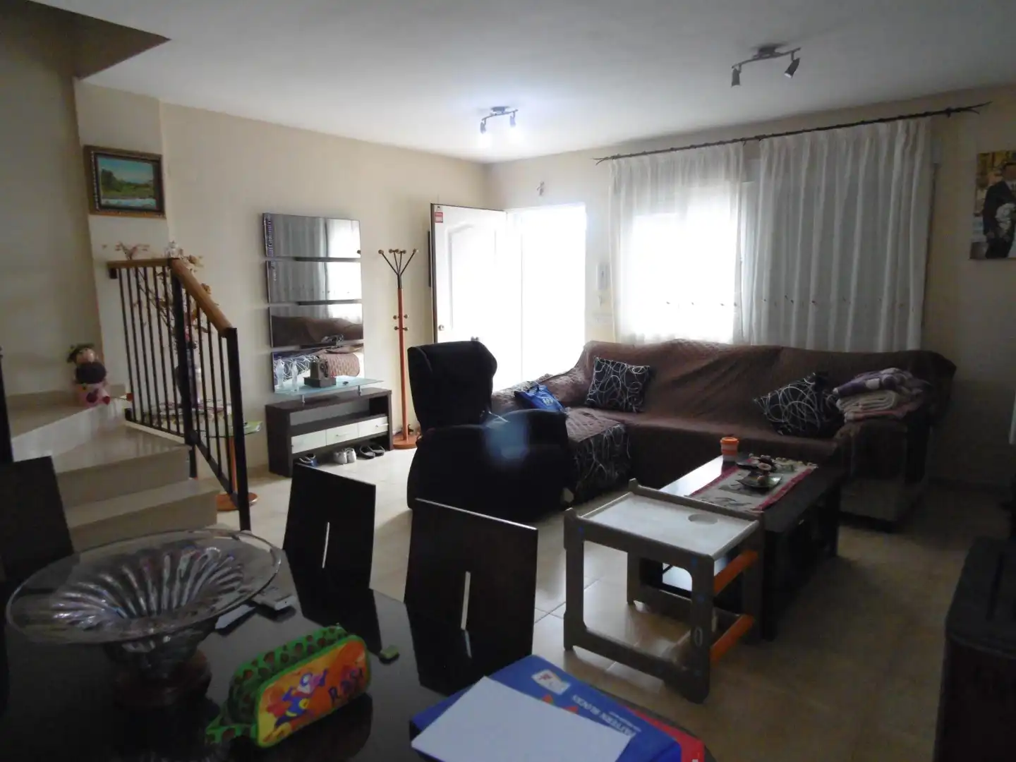 Living room of Detached homes for sale in Costur  with Air Conditioner, Heating and Parquet flooring