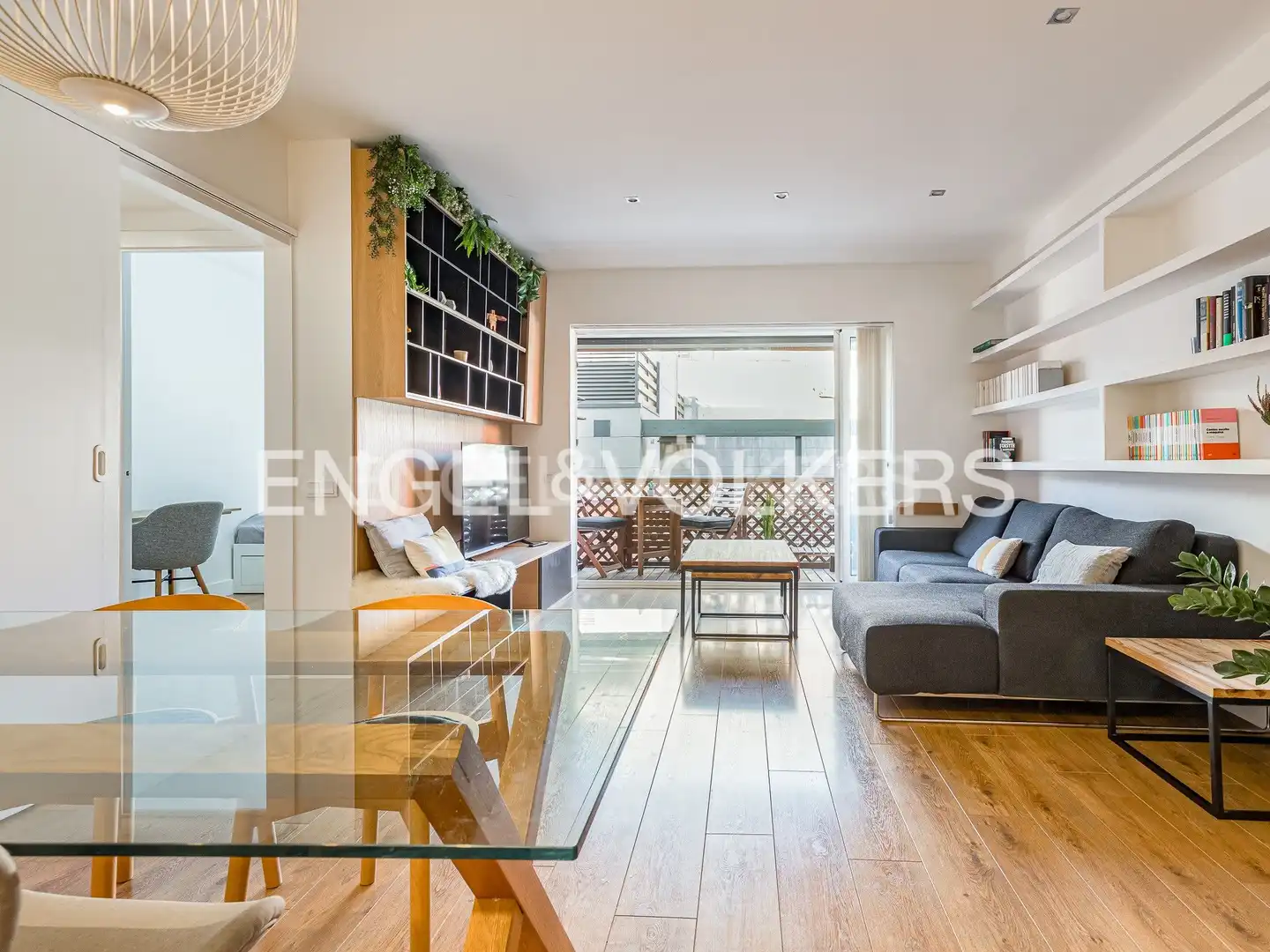 Exterior view of Flat for sale in Barcelona  with Air Conditioner, Heating and Parquet flooring