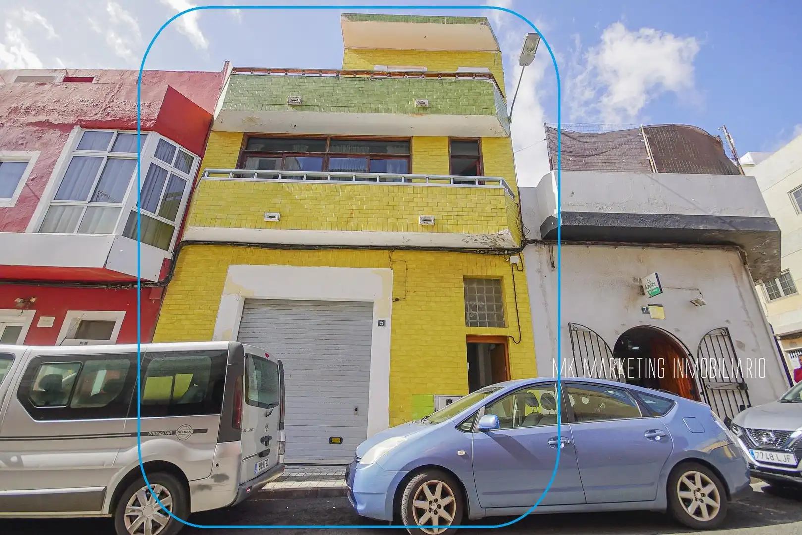 Vista exterior de Casa adosada en venda en Las Palmas de Gran Canaria amb Terrassa