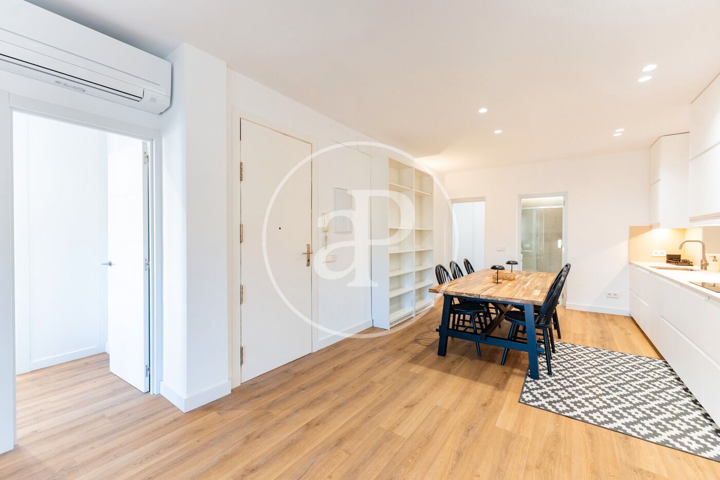 Esszimmer von Wohnung zur Miete in  Palma de Mallorca mit Klimaanlage, Heizung und Möbliert