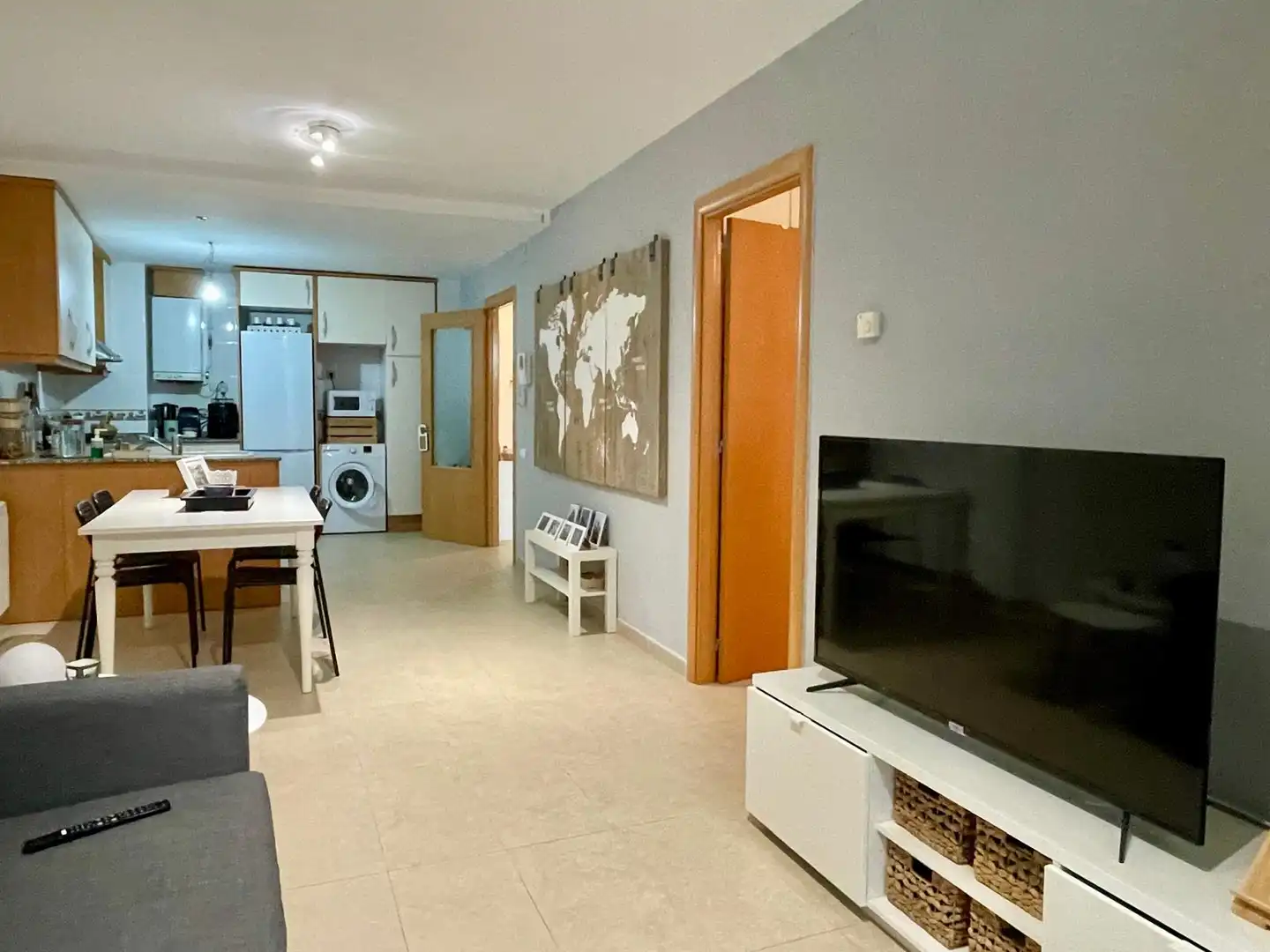 Wohnzimmer von Wohnung zur Miete in Castellbell i el Vilar mit Heizung, Möbliert und Ofen