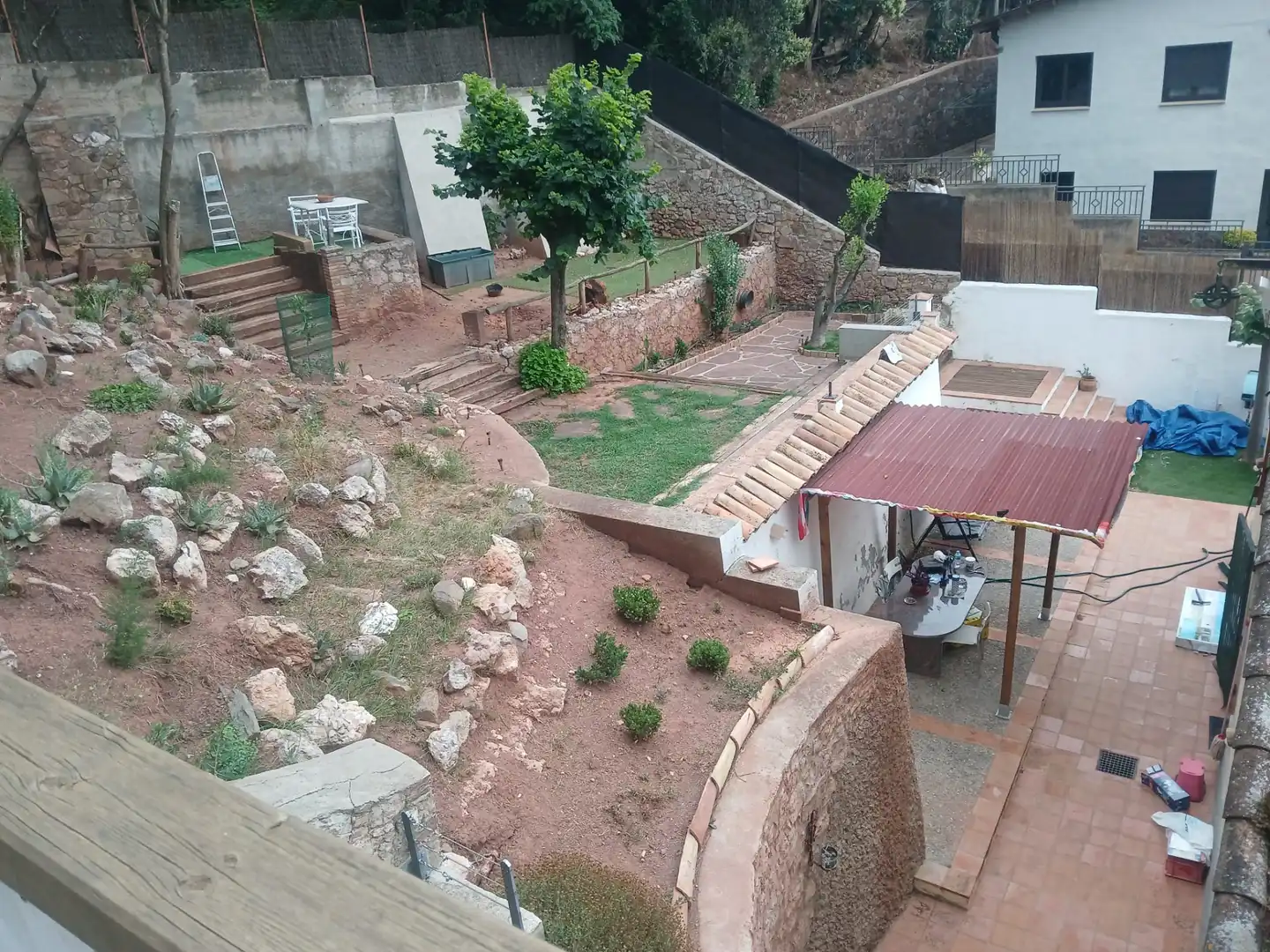 Terraza de Casa o chalet en venta en Aiguafreda con Jardín privado, Terraza y Trastero