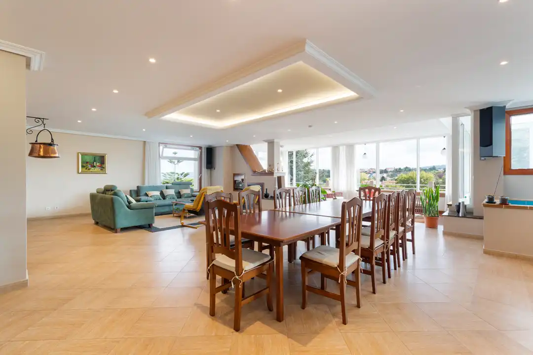 Dining room of Houses for sale in Bergondo  with Heating, Private garden and Terrace