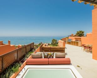 Terrace of Duplex for sale in Marbella  with Air Conditioner, Terrace and Swimming Pool