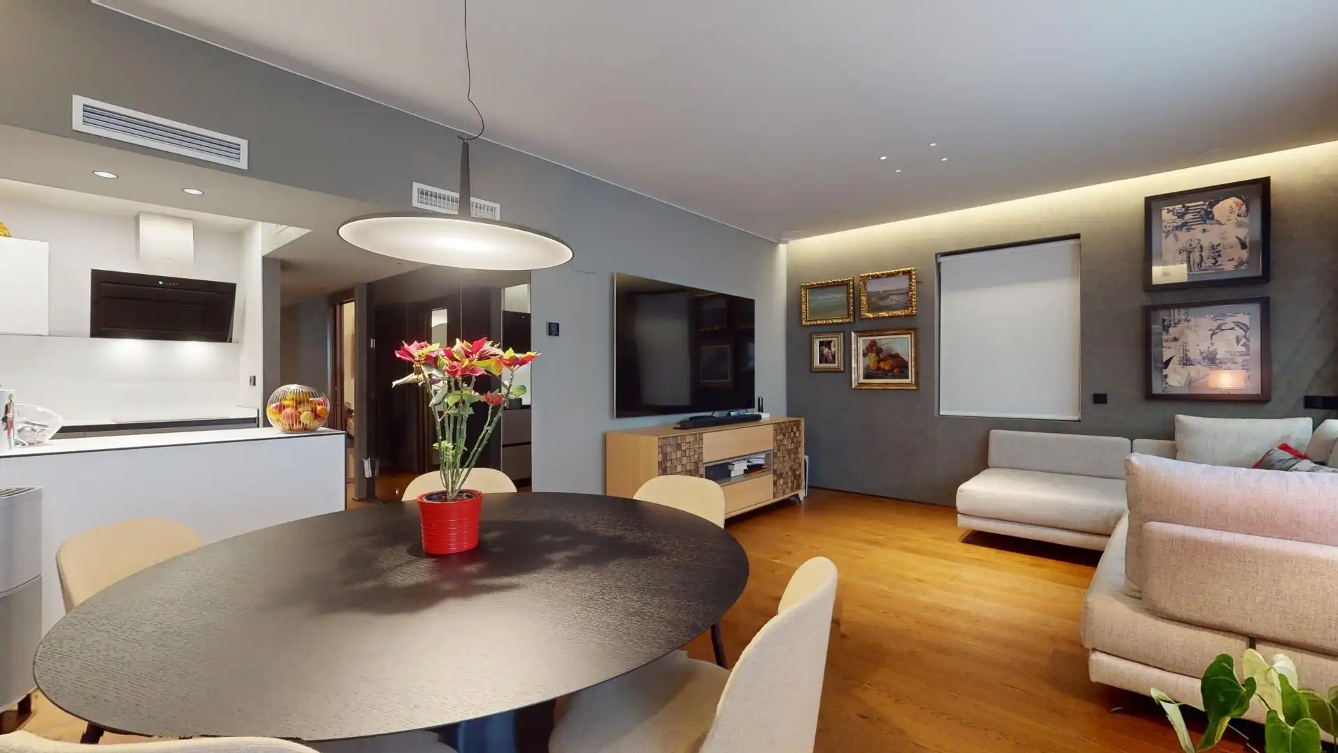 Living room of Flat for sale in  Zaragoza Capital  with Air Conditioner and Heating